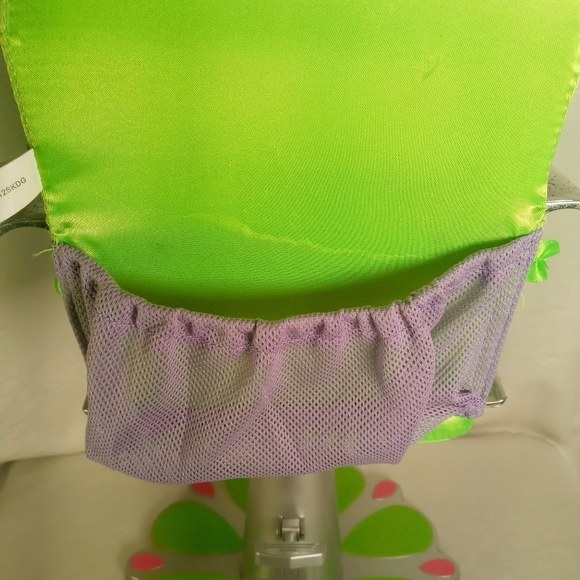 Fits American Girl Salon Beauty Chair for 18” Dolls Neon Fabric Moves Up & Down - Picture 5 of 11
